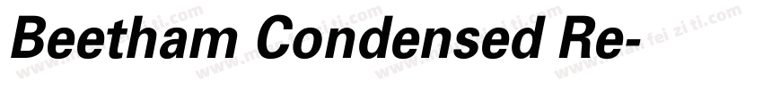 Beetham Condensed Re字体转换